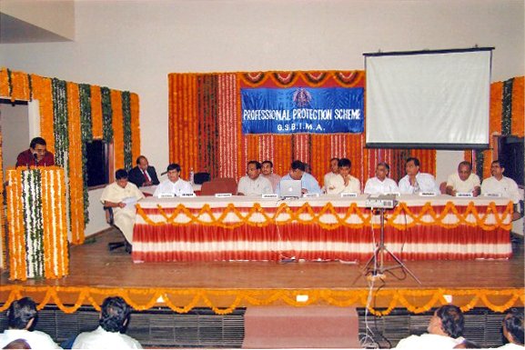Honorable guest speakers panel during inaugural session.